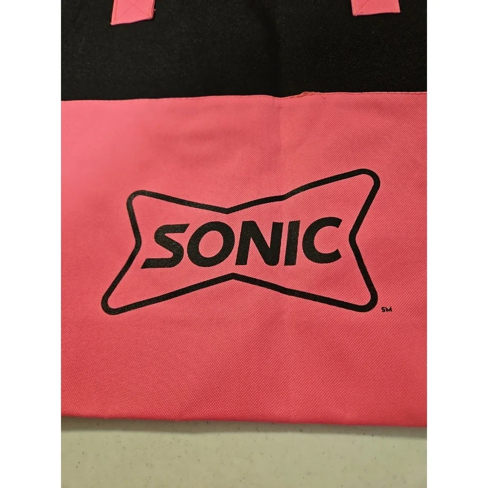 canvas tote bag Sonic Drive In Bag 14